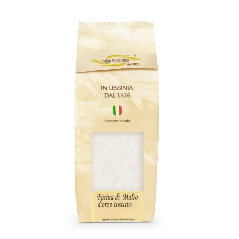 Farina di malto d'orzo tostato